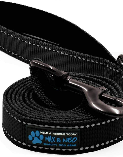 Load image into Gallery viewer, Reflective Nylon Dog Leash - We Donate a Leash to a Dog Rescue for Every Leash Sold
